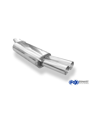 VW Golf III Silenziatore posteriore – 2x76 Tipo 10 (Cod. F-VW052002-008)