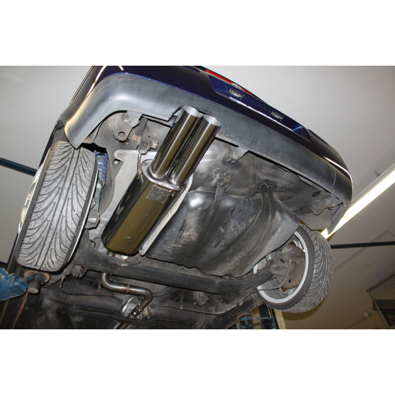 VW Golf III/ IV Cabriolet Silenziatore posteriore – 2x76 Tipo 10 (Cod. F-VW053092-008)