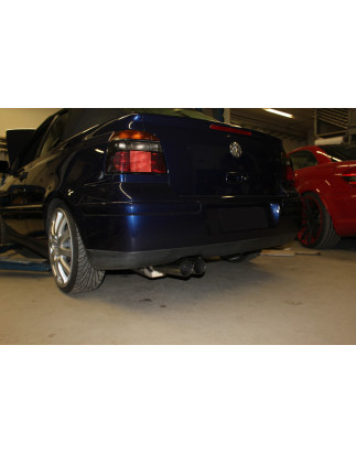 VW Golf III/ IV Cabriolet Silenziatore posteriore – 2x76 Tipo 10 (Cod. F-VW053092-008)