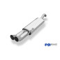 VW Corrado 16V Silenziatore posteriore – 2x76 Tipo 18 (Cod. F-VW070061-166)