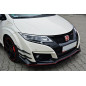 SPLITTER RACING ANTERIORE v.1 HONDA CIVIC IX TYPE R (Cod. M-HO-CI-9-TYPE-R-CNC-FD1A)