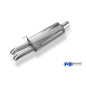 VW Golf IV Cabriolet Silenziatore posteriore – 2x63 Tipo 28 (Cod. F-VW053092-724)
