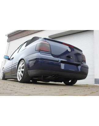 VW Golf IV Cabriolet Silenziatore posteriore – 2x63 Tipo 28 (Cod. F-VW053092-724)