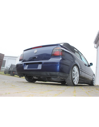 VW Golf IV Cabriolet Silenziatore posteriore – 2x63 Tipo 28 (Cod. F-VW053092-724)