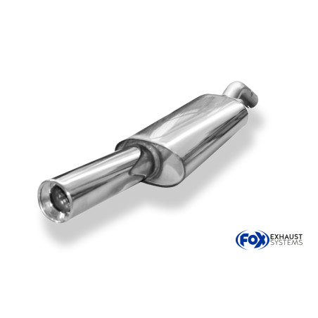 VW Corrado G60 Silenziatore posteriore Ø55mm – 1x90 Tipo 13 (Cod. F-VW070051-071)