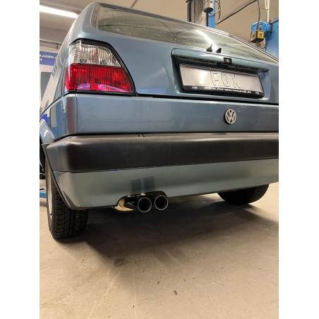 VW Golf II Tipo 19E Silenziatore posteriore – 2x55 Tipo 10 (Cod. F-VW051002-002)