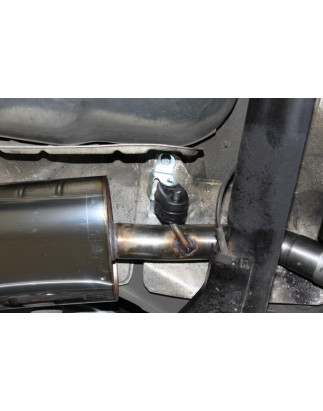 VW Corrado 16V/ VR6 Silenziatore posteriore – 1x100 Tipo 25 (Cod. F-VW070061-293)
