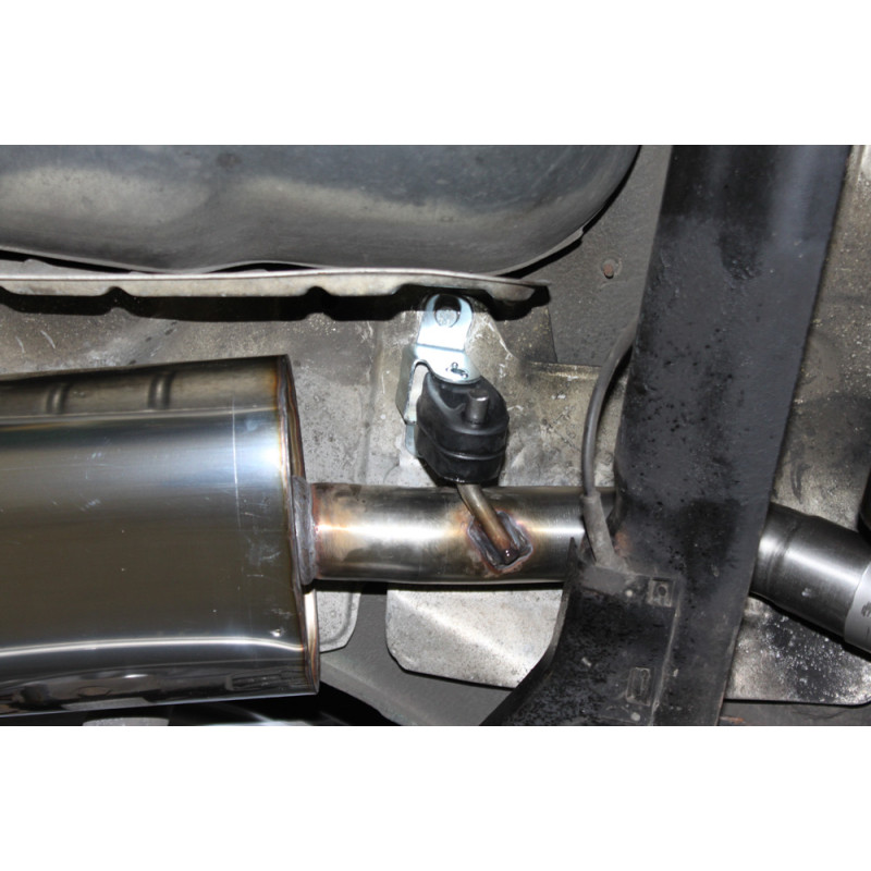 VW Corrado 16V/ VR6 Silenziatore posteriore – 1x100 Tipo 25 (Cod. F-VW070061-293)