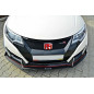 SPLITTER RACING ANTERIORE v.2 HONDA CIVIC IX TYPE R (Cod. M-HO-CI-9-TYPE-R-CNC-FD2A)