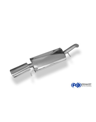 VW Corrado 16V/ VR6 Silenziatore posteriore – 115x85 Tipo 44 (Cod. F-VW070061-747)