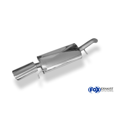 VW Corrado 16V/ VR6 Silenziatore posteriore – 115x85 Tipo 44 (Cod. F-VW070061-747)
