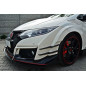 SPLITTER RACING ANTERIORE v.2 HONDA CIVIC IX TYPE R (Cod. M-HO-CI-9-TYPE-R-CNC-FD2A)