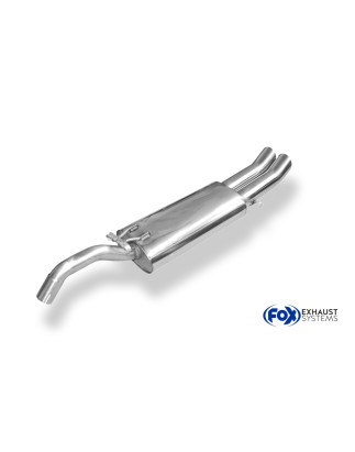 VW Golf II Tipo 19E Silenziatore posteriore – 2x76 Tipo 18 (Cod. F-VW051002-166)