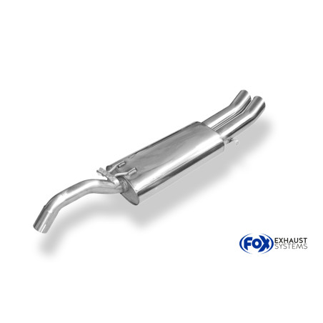 VW Golf II Tipo 19E Silenziatore posteriore – 2x76 Tipo 18 (Cod. F-VW051002-166)