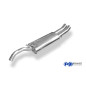 VW Golf II Tipo 19E Silenziatore posteriore – 2x76 Tipo 18 (Cod. F-VW051002-166)