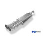 VW Golf II Tipo 19E Silenziatore posteriore – 2x76 Tipo 18 (Cod. F-VW051002-166)