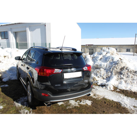 Toyota RAV 4 IV silenziatore posteriore tubo system destra/sinistra fitted on FOX m (Cod. F-TO113013