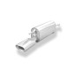 Opel Calibra A/ Calibra A 4x4 Silenziatore posteriore Ø50mm – 135x80 (Cod. F-OP080001-593)