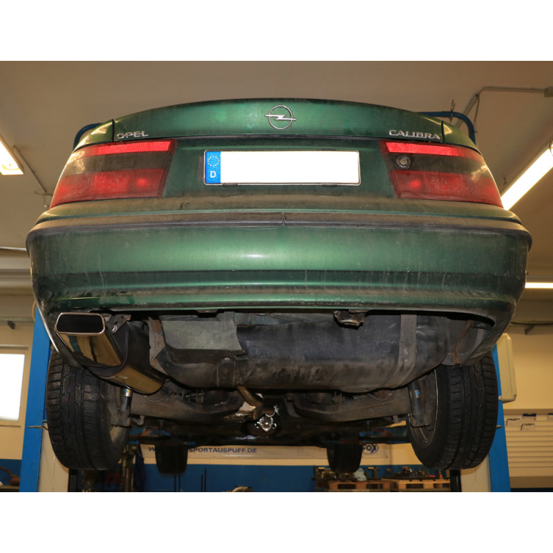 Opel Calibra A/ Calibra A 4x4 Silenziatore posteriore Ø50mm – 145x65 (Cod. F-OP080001-671)