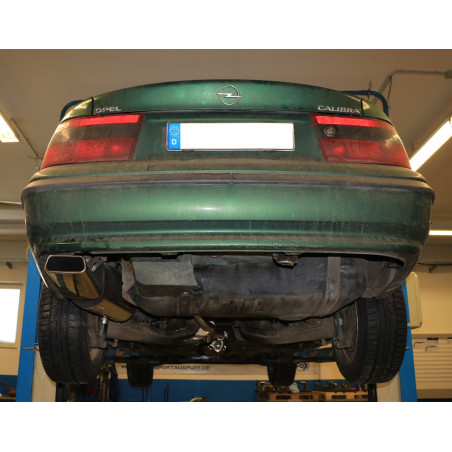 Opel Calibra A/ Calibra A 4x4 Silenziatore posteriore Ø50mm – 145x65 (Cod. F-OP080001-671)