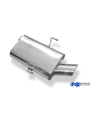 Peugeot 406 berlina/ coupé Silenziatore posteriore – 106x71 Tipo 38 (Cod. F-PE041001-465)