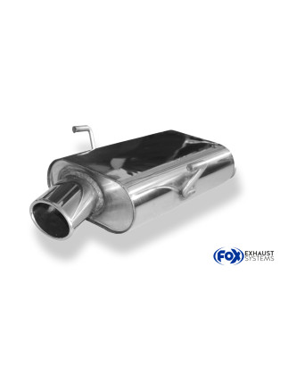 Peugeot 406 berlina/ coupé Silenziatore posteriore – 106x71 Tipo 38 (Cod. F-PE041001-465)