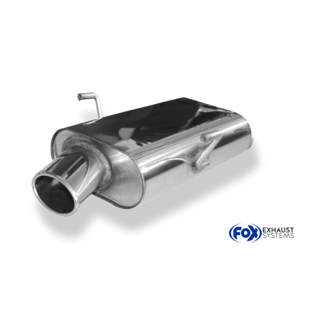 Peugeot 406 berlina/ coupé Silenziatore posteriore – 106x71 Tipo 38 (Cod. F-PE041001-465)