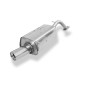 Hyundai Getz – 3/5 türer Silenziatore posteriore – 1x90 Tipo 13 (Cod. F-HY130001-071)