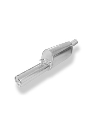 Opel Corsa A-CC Silenziatore posteriore Ø60mm – 1x90 Tipo 13 (Cod. F-OP030011-071)