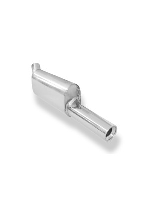 Opel Corsa A-CC Silenziatore posteriore Ø60mm – 1x90 Tipo 13 (Cod. F-OP030011-071)