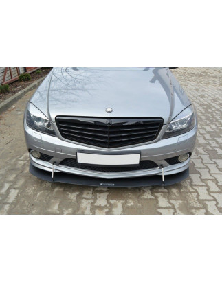 SPLITTER RACING ANTERIORE Mercedes-Benz C berlina / FAMILIARE AMG-Line W204 / S204 (Cod. M-ME-C-204-