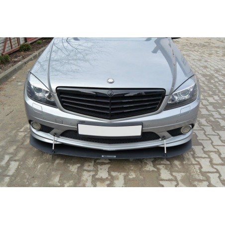 SPLITTER RACING ANTERIORE Mercedes-Benz C berlina / FAMILIARE AMG-Line W204 / S204 (Cod. M-ME-C-204-