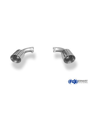 VW Touareg Tipo 7P pair of terminali di scarico to Anstecken – 1x125 t (Cod. F-VW141000-297)