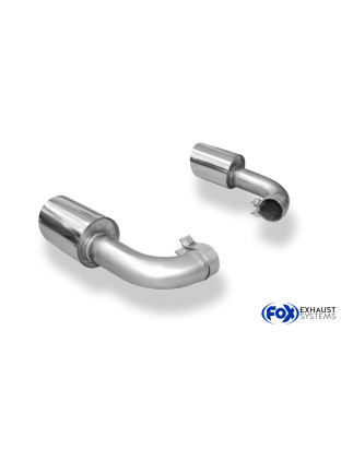 VW Touareg Tipo 7P pair of terminali di scarico to Anstecken – 1x125 t (Cod. F-VW141000-297)