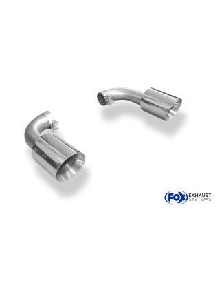 VW Touareg Tipo 7P pair of terminali di scarico to Anstecken – 1x125 t (Cod. F-VW141000-297)