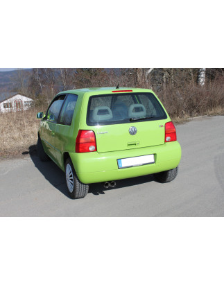 Seat Arosa 6H/ VW Lupo 6X Silenziatore posteriore – 2x76 Tipo 25 (Cod. F-SE010021-288)