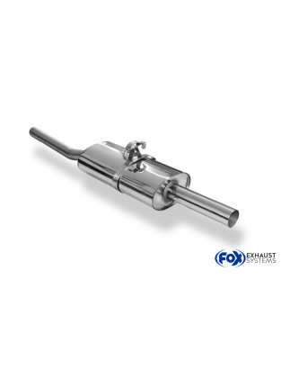 VW Polo 86C G40 Silenziatore posteriore – 1x70 Tipo 10 (Cod. F-VW041011-005)