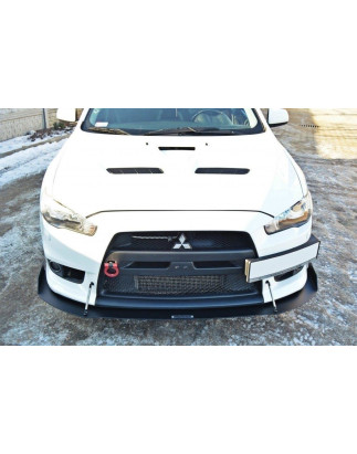 SPLITTER RACING ANTERIORE V.1 Mitsubishi Lancer Evo X (Cod. M-MI-LA-10-EVO-CNC-FD1A)