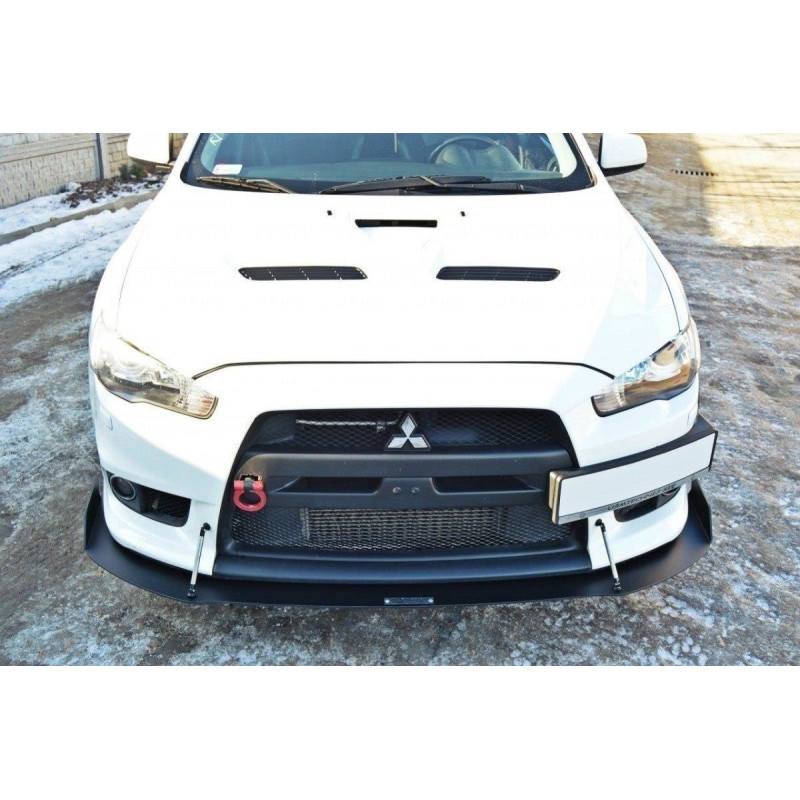 SPLITTER RACING ANTERIORE V.1 Mitsubishi Lancer Evo X (Cod. M-MI-LA-10-EVO-CNC-FD1A) SPLITTER RACING ANTERIORE V.1 Mitsubishi Lancer Evo X (Cod. M-MI-LA-10-EVO-CNC-FD1A)