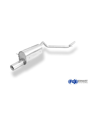 VW Fox – 5Z Silenziatore posteriore – 1x80 Tipo 13 (Cod. F-VW180001-069)