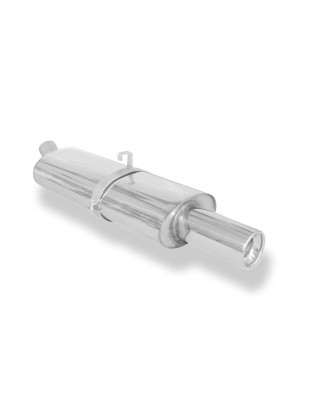 Opel Astra F-CC Silenziatore posteriore 1-point-fixation – 1x90 tipo (Cod. F-OP040141-071)