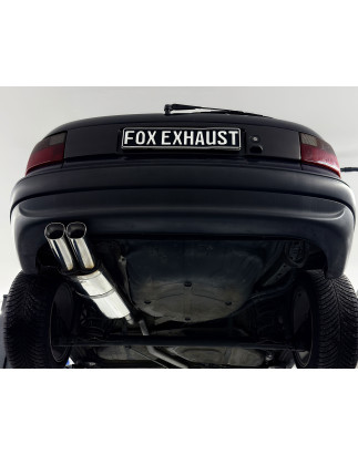 Opel Astra F-CC Silenziatore posteriore 1-Punkt-suhängung – 2x78x75 Tipo 73 (Cod. F-OP040052-812)