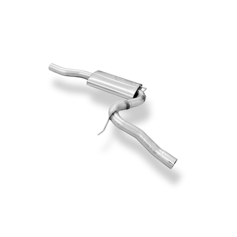 Audi A4 B9 – 2WD Mid silencer (Cod. F-AU121040-MSD)