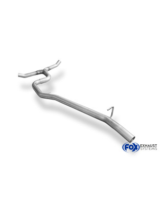 VW Passat 3C 4-Motion Silenziatore anteriore tubo sostitutivo (Cod. F-VW024070-VER)
