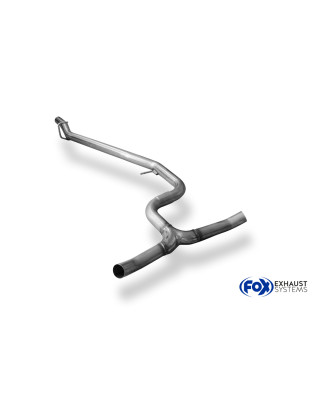 VW Passat 3C 4-Motion Silenziatore anteriore tubo sostitutivo (Cod. F-VW024070-VER)