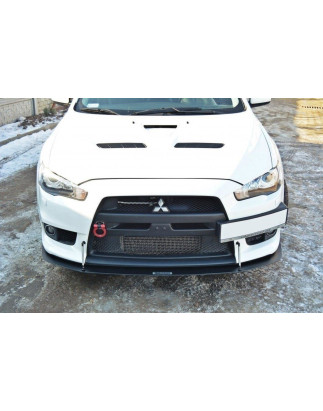 SPLITTER RACING ANTERIORE V.2 Mitsubishi Lancer Evo X (Cod. M-MI-LA-10-EVO-CNC-FD2A)