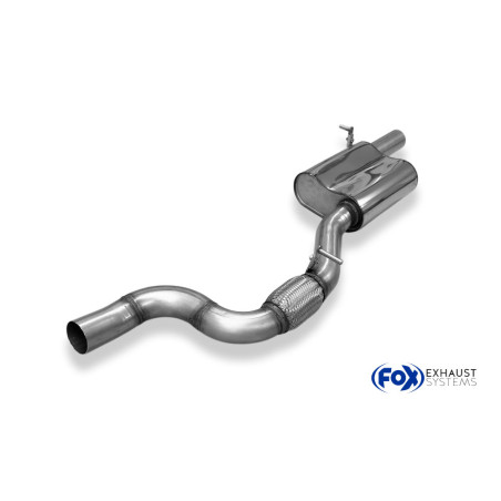 Audi Q2 Silenziatore anteriore (Cod. F-AU170000-VSD)