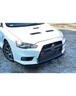 SPLITTER RACING ANTERIORE V.2 Mitsubishi Lancer Evo X (Cod. M-MI-LA-10-EVO-CNC-FD2A)