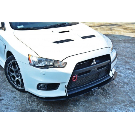 SPLITTER RACING ANTERIORE V.2 Mitsubishi Lancer Evo X (Cod. M-MI-LA-10-EVO-CNC-FD2A)