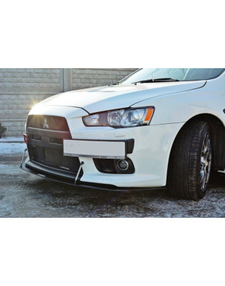 SPLITTER RACING ANTERIORE V.2 Mitsubishi Lancer Evo X (Cod. M-MI-LA-10-EVO-CNC-FD2A)